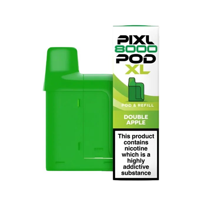 Pixl 8000 Prefilled Refill Pods Double Apple