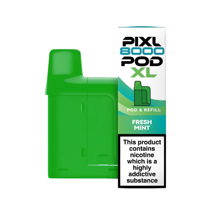 Pixl 8000 Prefilled Refill Pods Fresh Mint