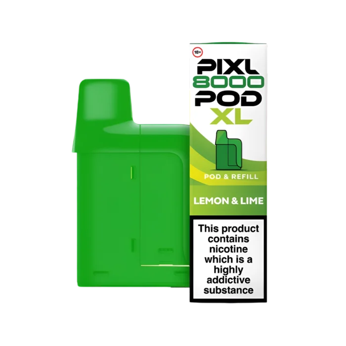 Pixl 8000 Prefilled Refill Pods Lemon Lime