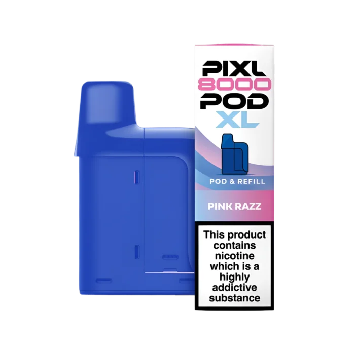 Pixl 8000 Prefilled Refill Pods Pink Razz