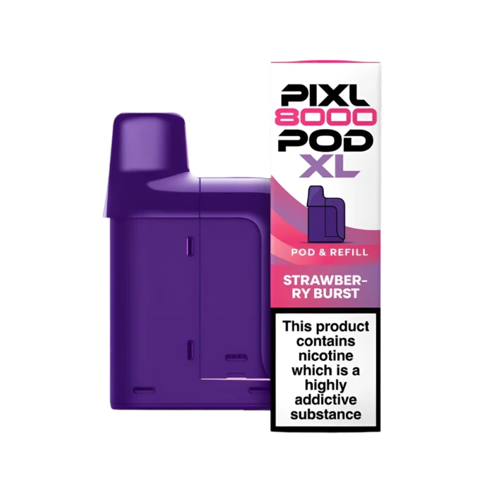 Pixl 8000 Prefilled Refill Pods Strawberry Burst