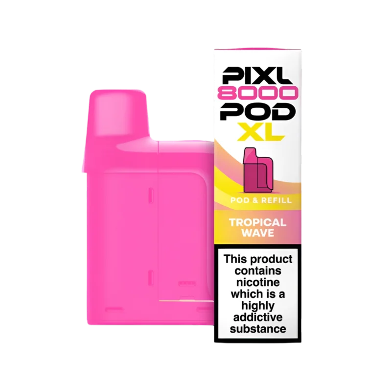 Pixl 8000 Prefilled Refill Pods Tropical Wave