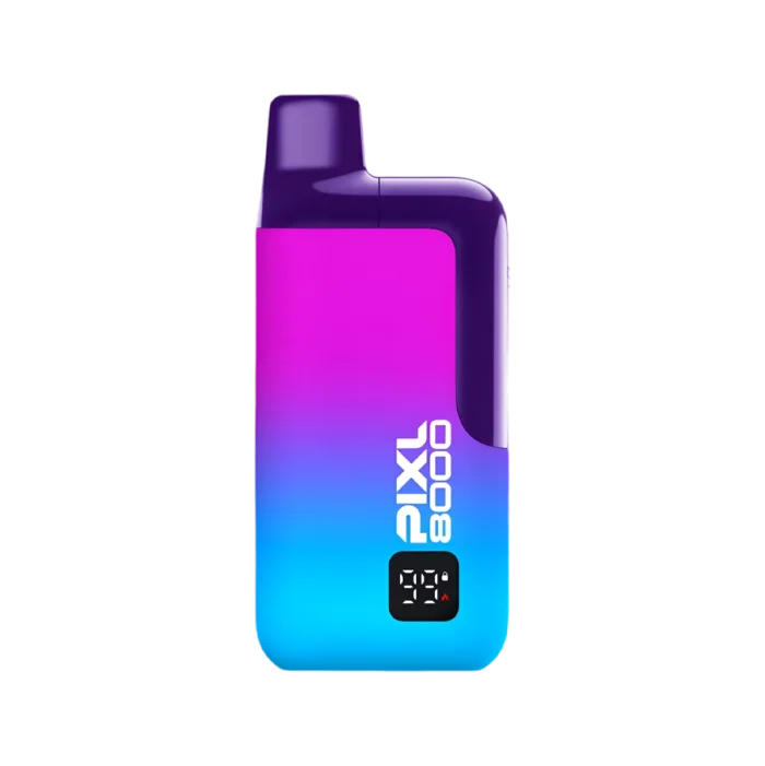Pixl 8000 Vape Kit Blue Razz Cherry