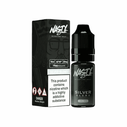 Silver Nic Salt E-liquid by Nasty Salts