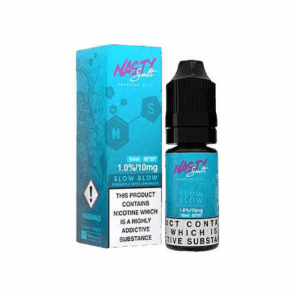 Slow Blow Nic Salt E-liquid by Nasty Salts