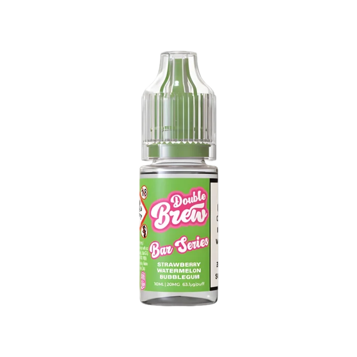 Strawberry-Watermelon-Bubblehum-Double-Brew-Nic-Salt-E-Liquid-20mg