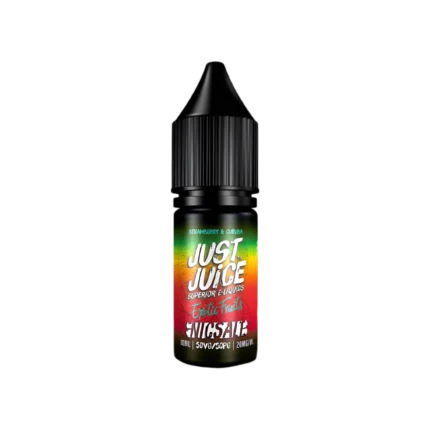 Strawberry and Curuba Nic Salt E-Liquid by Just Juice
