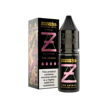 The Animal Nic Salt E-Liquid by Zeus Juice