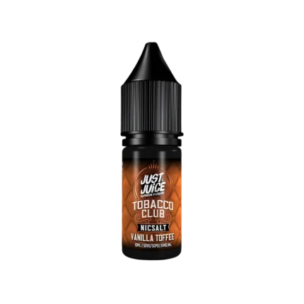 Vanilla Toffee Tobacco Nic Salt E-Liquid by Just Juice