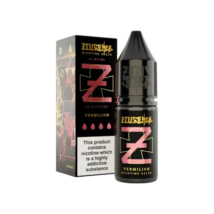 Vermilion Nic Salt E-Liquid by Zeus Juice