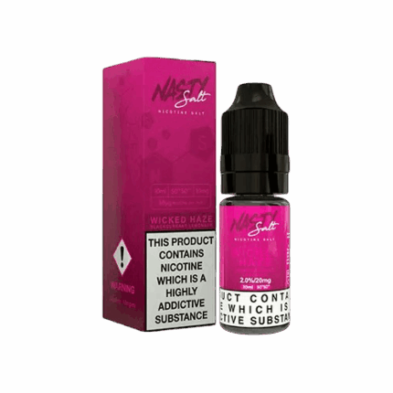 Wicked Haze Nic Salt E-liquid by Nasty Salts
