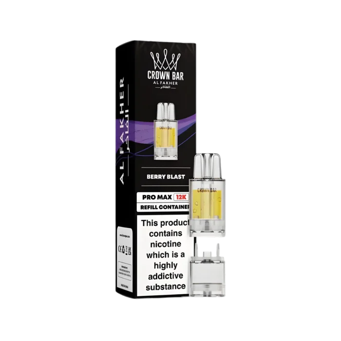 Al Fakher Crown Bar Pro Max 12K Device-Berry Blast