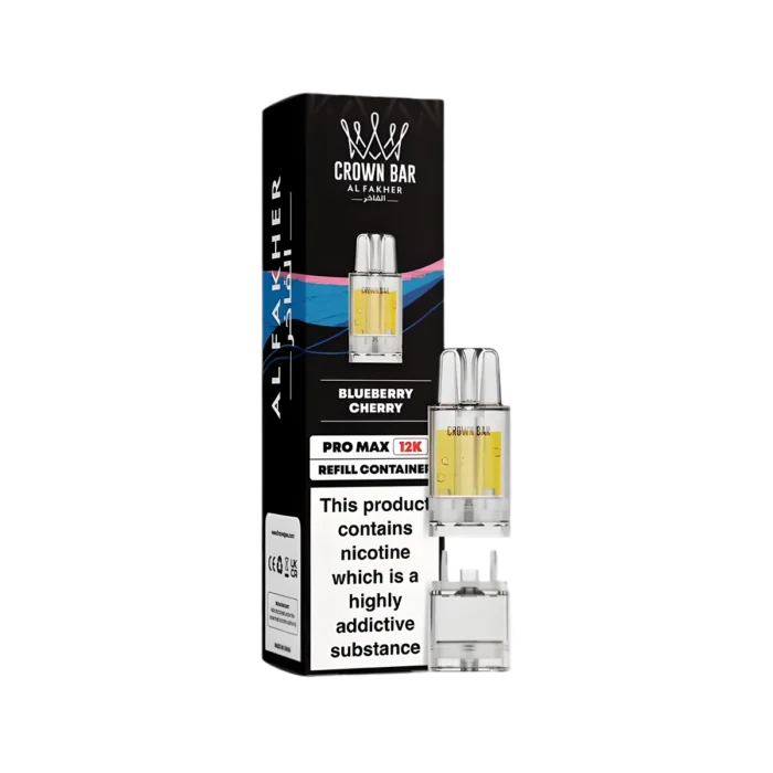 Al Fakher Crown Bar Pro Max 12K Device-Blueberry Cherry