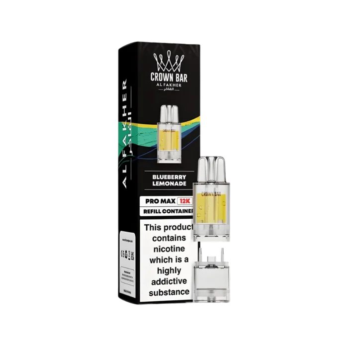 Al Fakher Crown Bar Pro Max 12K Device-Blueberry Lemonade