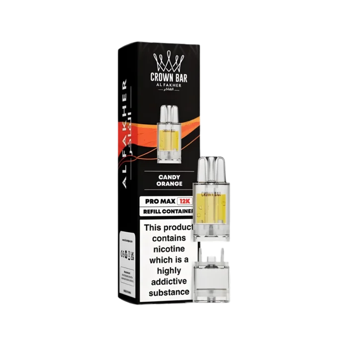Al Fakher Crown Bar Pro Max 12K Device-Candy Orange