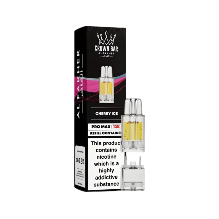 Al Fakher Crown Bar Pro Max 12K Device-Cherry Ice
