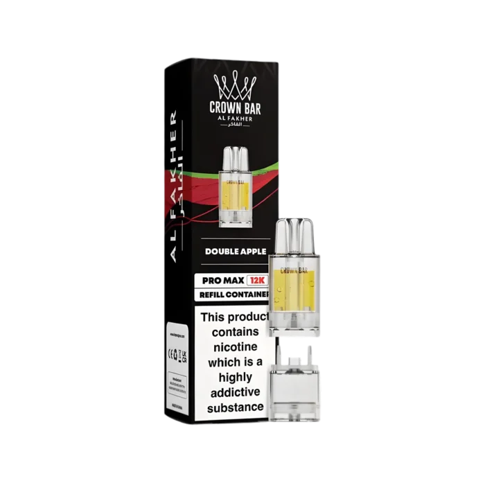 Al Fakher Crown Bar Pro Max 12K Device-Double Apple