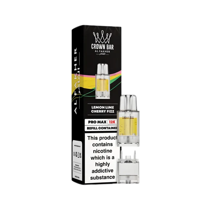 Al Fakher Crown Bar Pro Max 12K Device-LEmon Lime Cherry Fizz