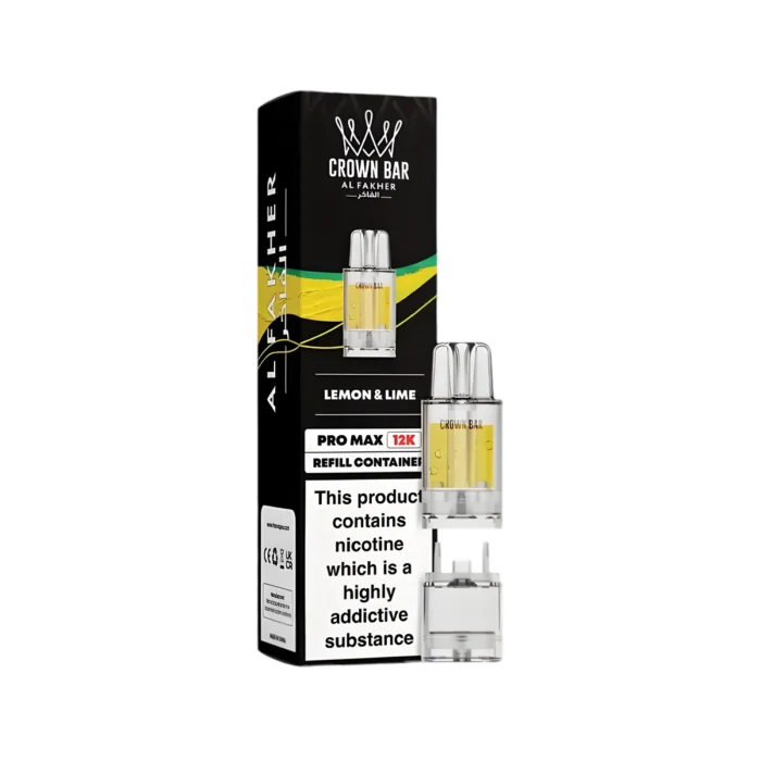 Al Fakher Crown Bar Pro Max 12K Device-Lemon Lime