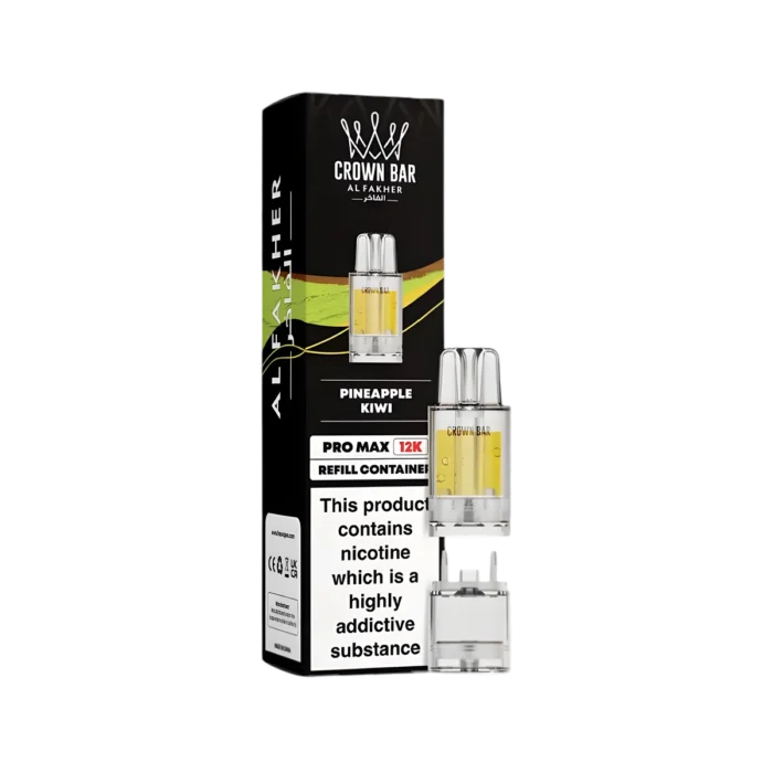 Al Fakher Crown Bar Pro Max 12K Device-Pineapple Kiwi