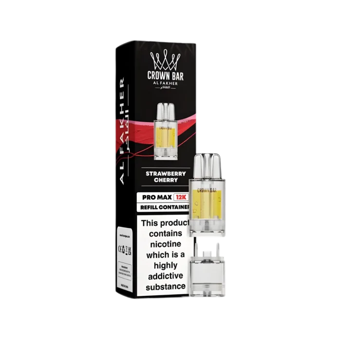 Al Fakher Crown Bar Pro Max 12K Device-Strawberry Cherry