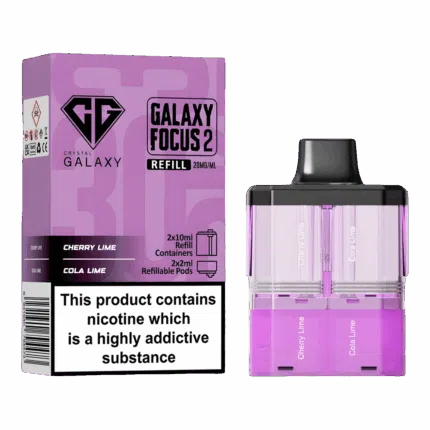 Crystal Galaxy Focus 2 30K Prefilled Pods + Refill Containers