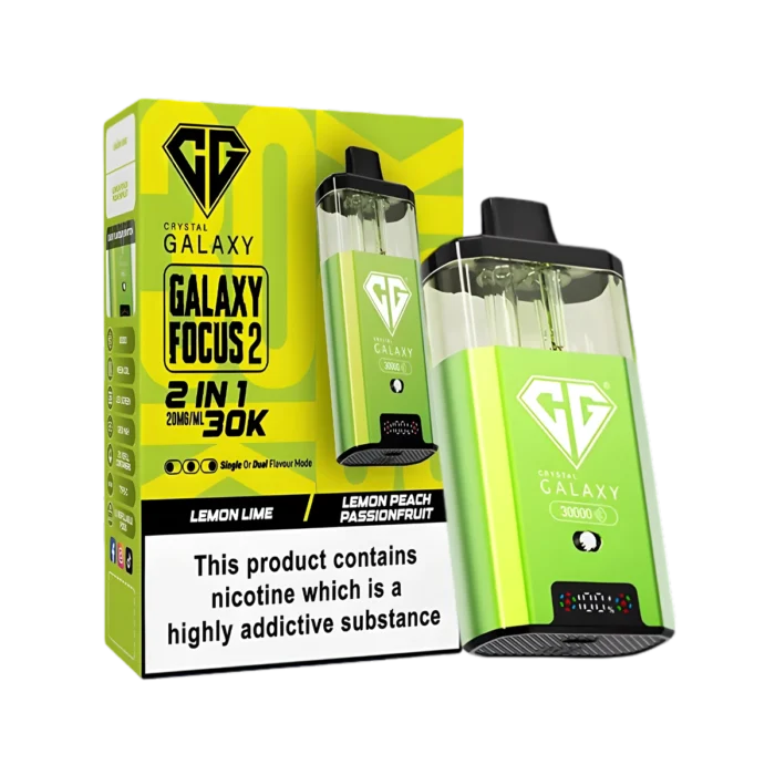 Crystal Galaxy Focus 2 30K Vape Kit-Lemon Lime-Lemon Peach Passionfruit