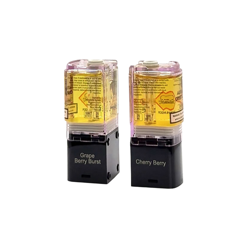 Crystal Prime Aura Bar Twist 40K Prefilled Pods + Refill Containers - 360 view 2
