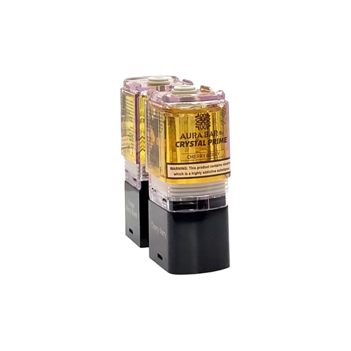 Crystal Prime Aura Bar Twist 40K Prefilled Pods + Refill Containers - 360 view 4