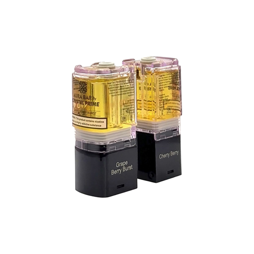 Crystal Prime Aura Bar Twist 40K Prefilled Pods + Refill Containers - 360 view 13