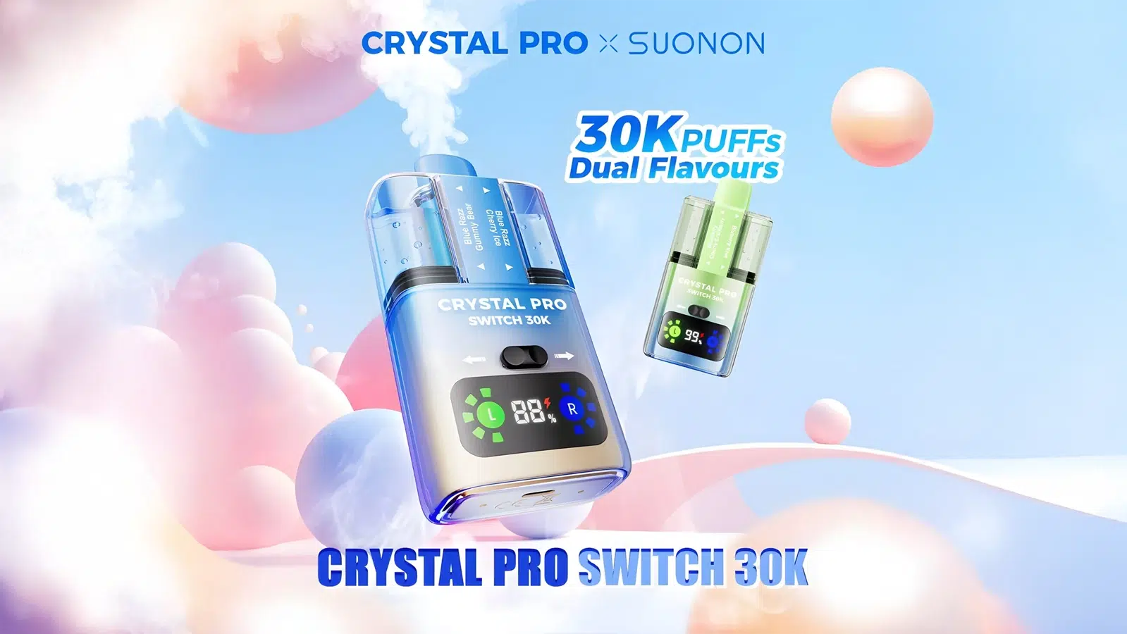 Crystal Pro 30K Switch Prefilled Vape Kit