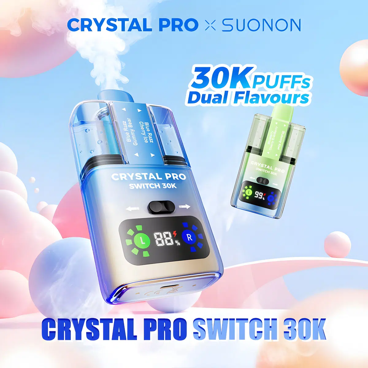 Crystal Pro 30K Switch Prefilled Vape Kit