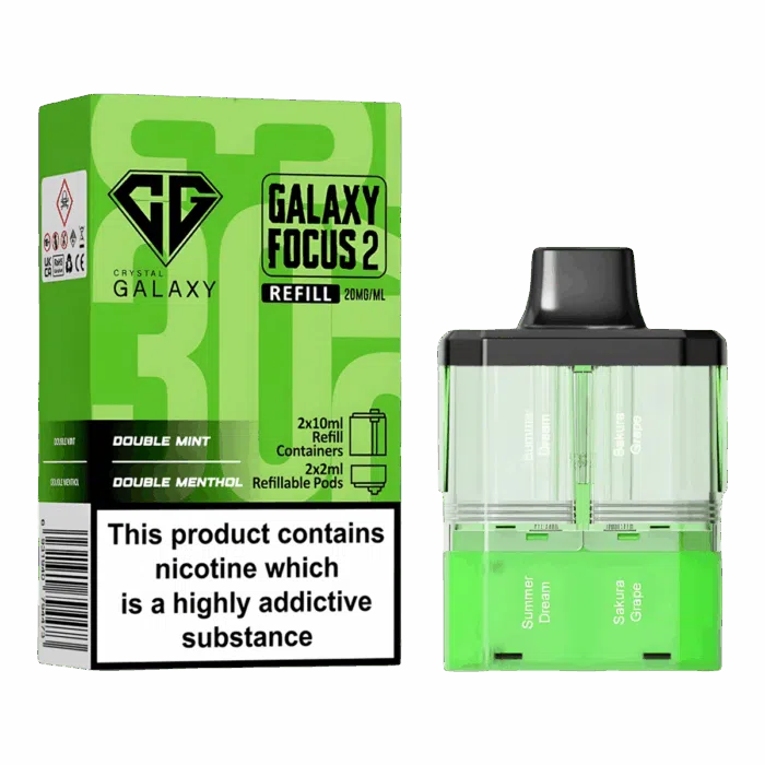 DOUBLE-MINT-DOUBLE-MENTHOL-CRYSTAL-GALAXY-30K-FOCUS-2-PREFILLED-PODS