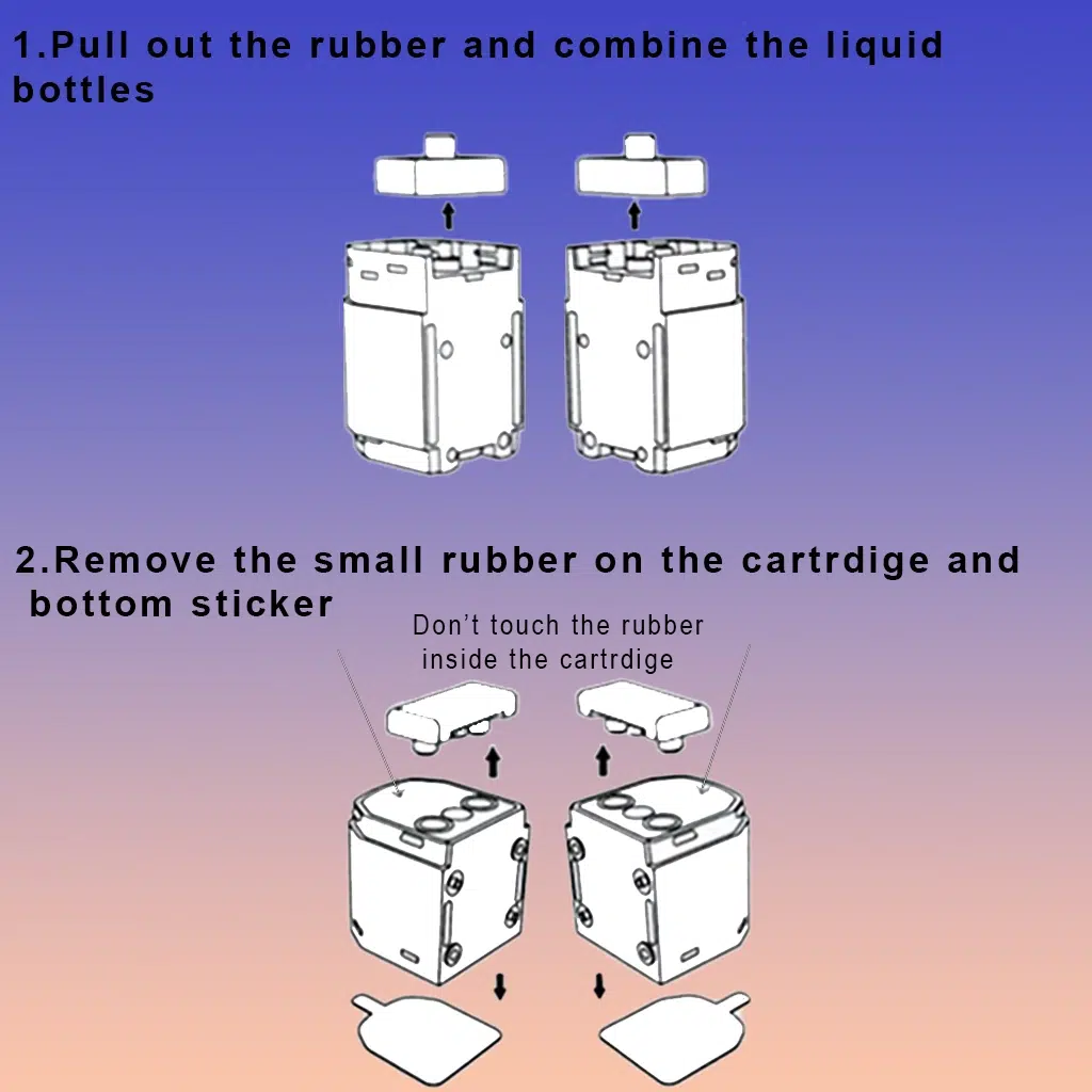 Crystal Galaxy Focus 2 30K Vape Kit Assembly 1