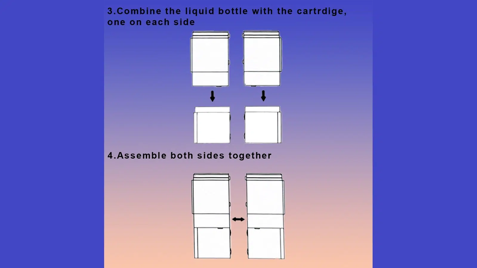 Crystal Galaxy Focus 2 30K Vape Kit Assembly 2