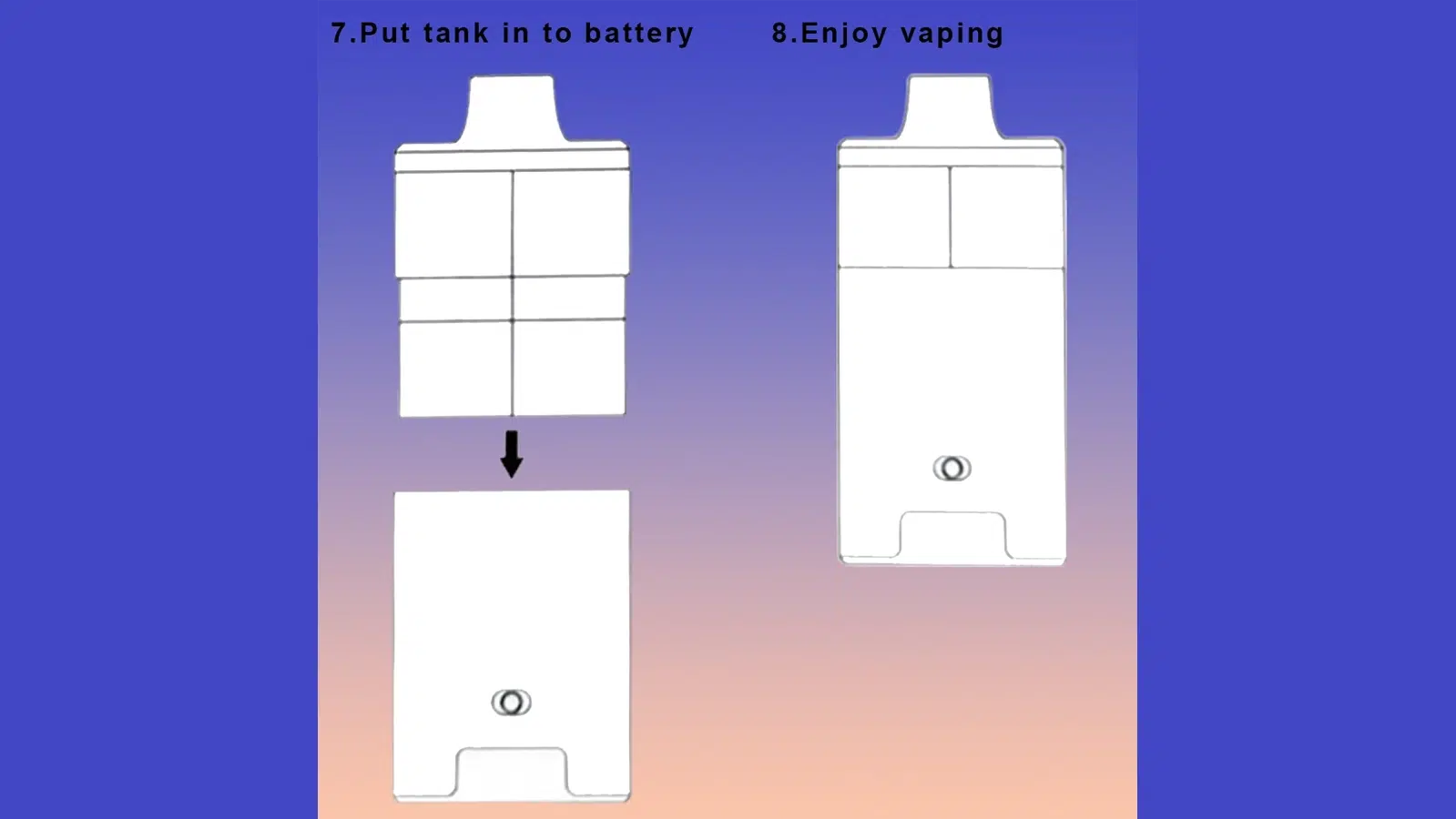 Crystal Galaxy Focus 2 30K Vape Kit Assembly 4