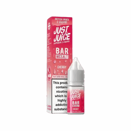 Cherry Nic Salt E-Liquid by Just Juice Bar