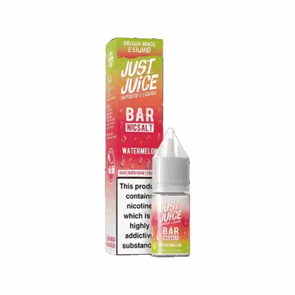 Watermelon Nic Salt E-Liquid by Just Juice Bar