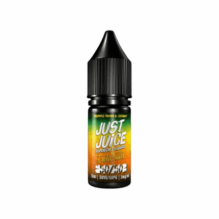 Pineapple, Papaya and Coconut Exotic Fruits E-Liquid by Just Juice 50/50