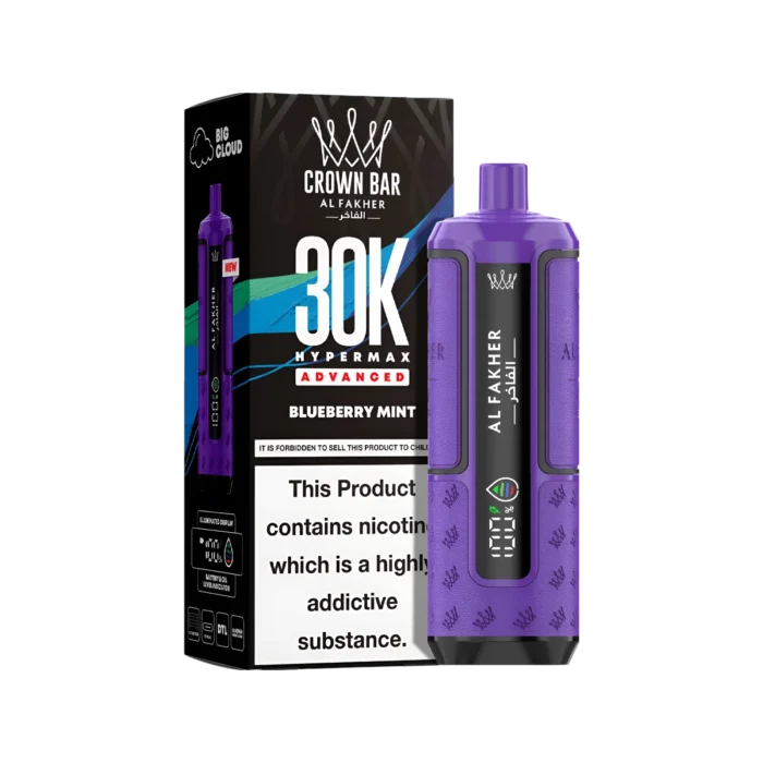 Berry Mint- Al Fakher Hypermax 30K Prefilled Vape Kit