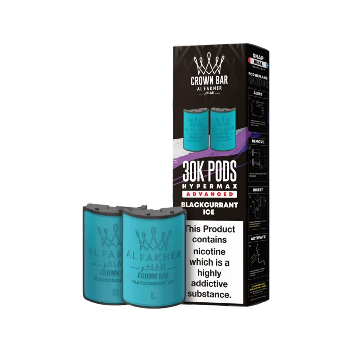 Blackcurrant Ice-Al Fakher 30K Hypermax Refill Pods