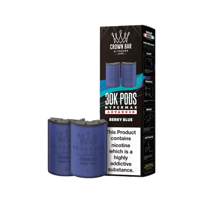Berry Blue-Al Fakher 30K Hypermax Refill Pods