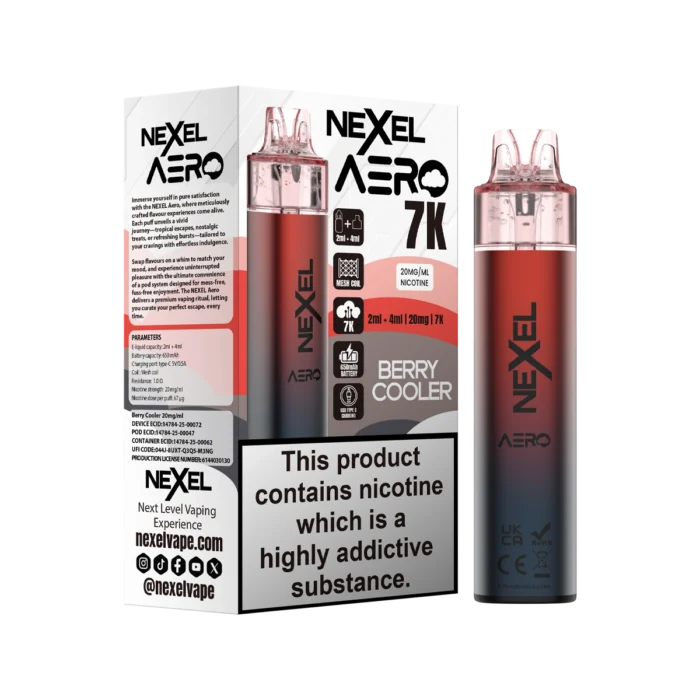 Berry Cooler-Nexel Aero 7K Vape Kit