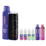 Black Dragon Ice-Passion Fruit Kiwi2-JNR P4 Stellarc 100K Vape Kit