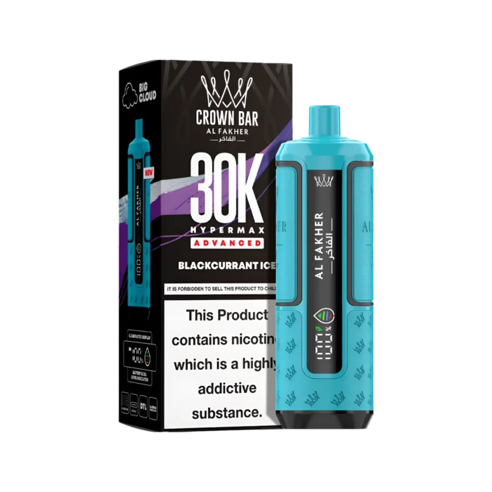 Blackcurrant Ice-Al Fakher Hypermax 30K Prefilled Vape Kit