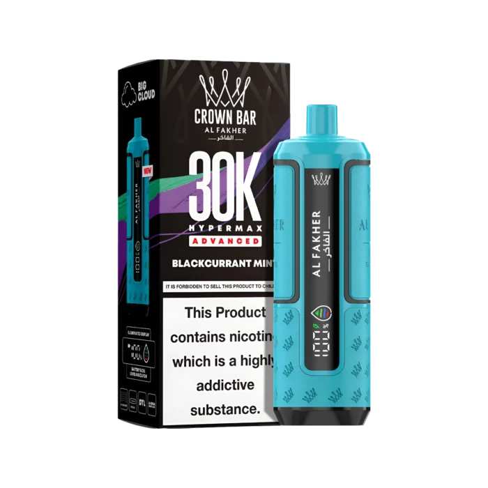 Blackcurrant Mint-Al Fakher Hypermax 30K Prefilled Vape Kit