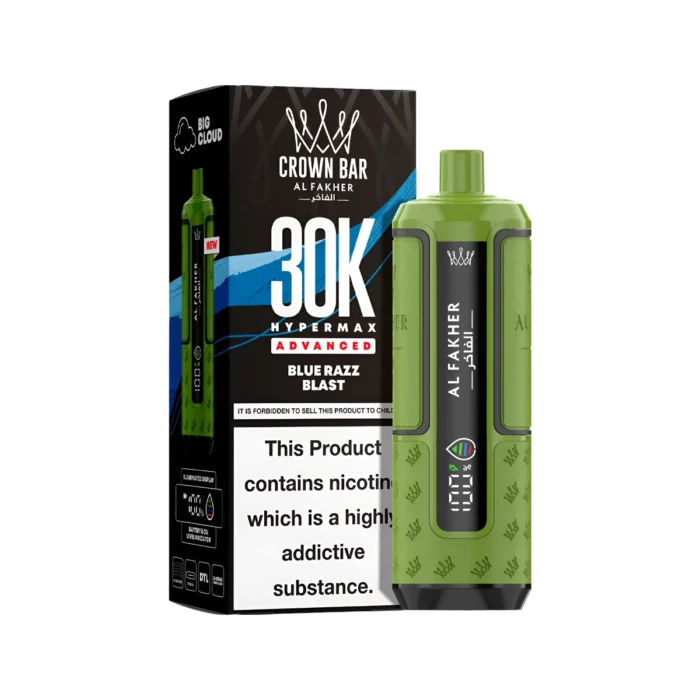 Blue Razz Blast-Al Fakher Hypermax 30K Prefilled Vape Kit