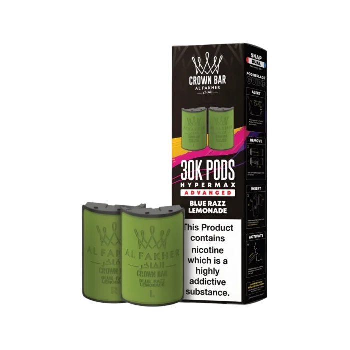 Blue Razz Lemonade-Al Fakher 30K Hypermax Refill Pods