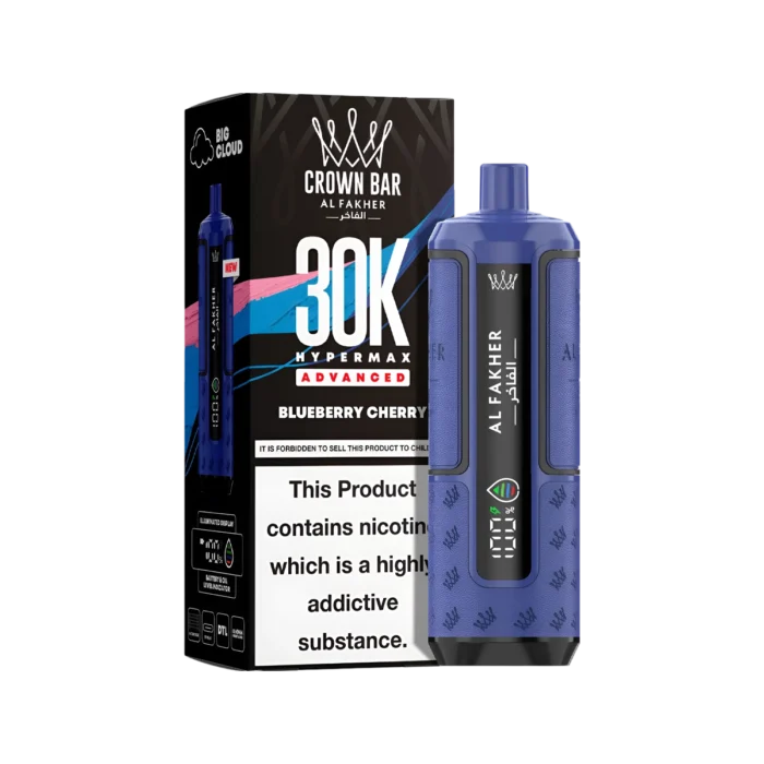 Blueberry Cherry-Al Fakher Hypermax 30K Prefilled Vape Kit