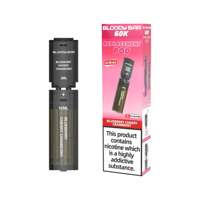 Blueberry Cherry Cranberry-Bloody Bar 60K Replacement Pod